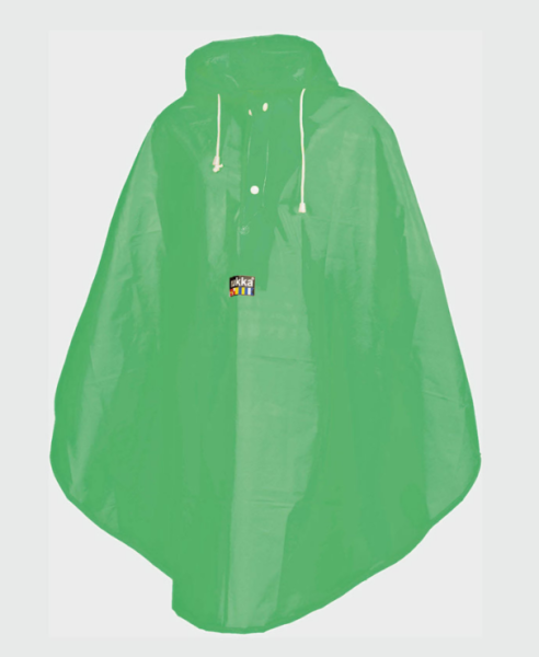 Rukka Eva Kinder Regenponcho, light green, Kids