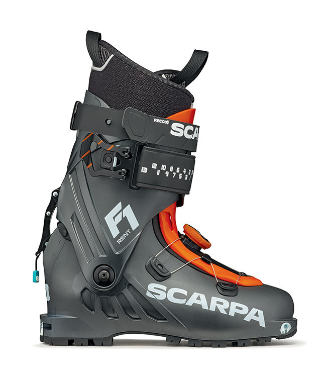 Scarpa F1 Rent Thermo Intuition, Anthracite/Orange, 24