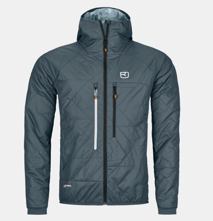 Ortovox PIZ BOÈ SWISSWOOL JACKET M, dark arctic grey, L