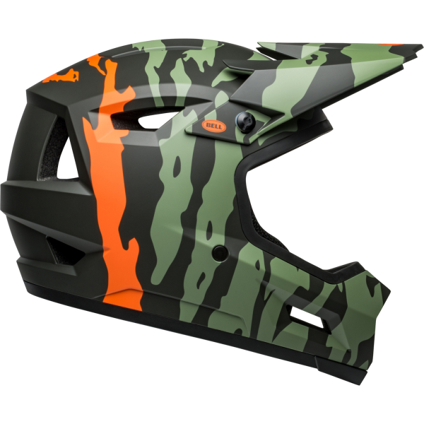 Bell Sanction II DLX MIPS Helmet, matte dark green/orange, M 55-57