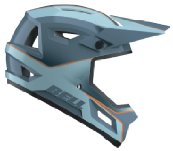 Bell Sanction II DLX MIPS Helmet, matte blue crux, M 55-57