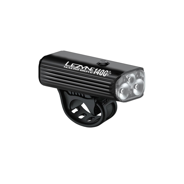 Lezyne Macro Drive 1400+ Front, satin black