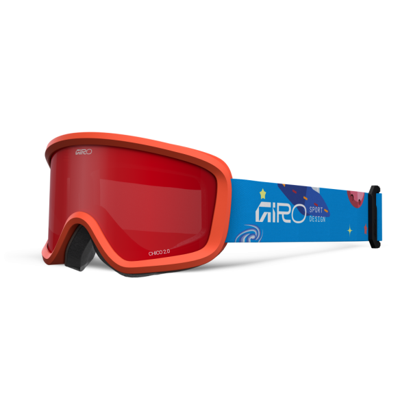 Giro Chico 2.0 Flash Goggle, blue rocket amber scarlet S2