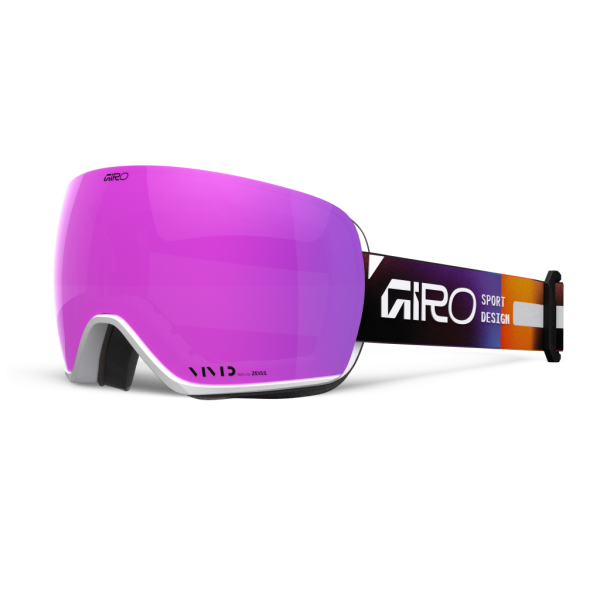 Giro Article II W Vivid Goggle, purple faded rails vivid pink S2 +S1