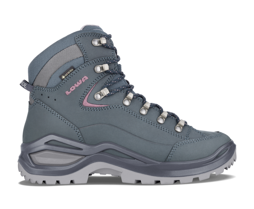 Lowa RENEGADE EVO GTX MID Ws, stahlblau/alt rosa, 37.5