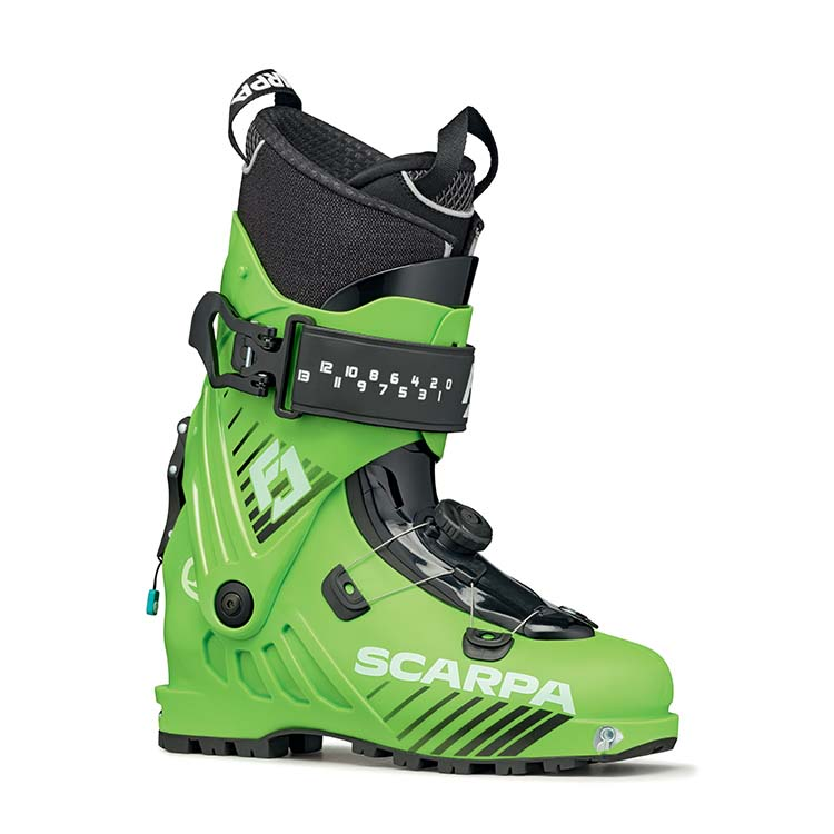 Scarpa F1 Junior Thermo Intuition, GreenLime, 25