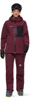 Mammut Stoney HS Hooded Jacket Women, vin-black, S