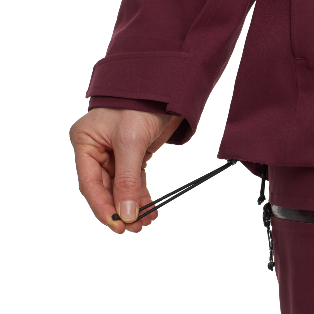 Mammut Stoney HS Hooded Jacket Women, vin-black, S