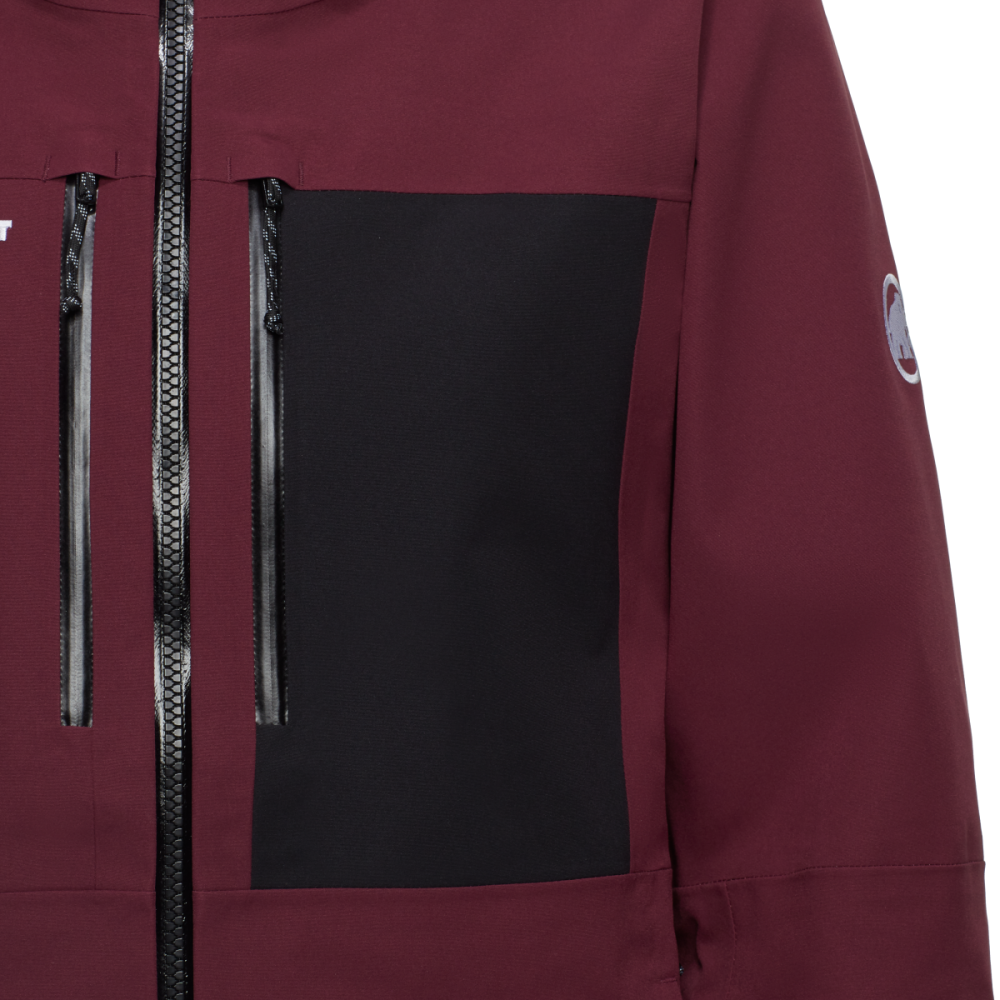 Mammut Stoney HS Hooded Jacket Women, vin-black, S