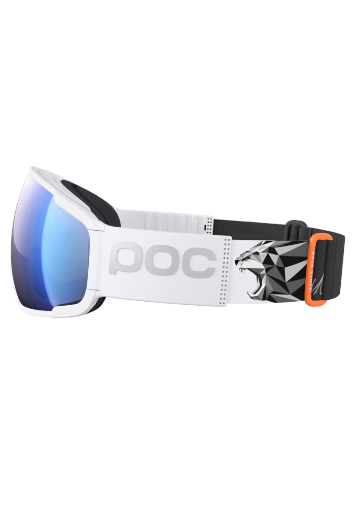 POC Zonula Race Marco Odermatt Ed., Hydrogen White/Uranium Black/Partly Sunny Blu...
