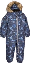 Rukka Jamin Kinder Thermo Overall, navy galaxie print, 86