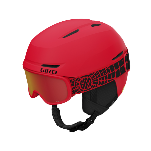 Giro Spur Flash Combo, matte bright red