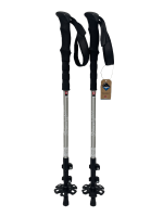 BergSee Teleskop Stock 3 - teilig Aluminium, white, 100 -135