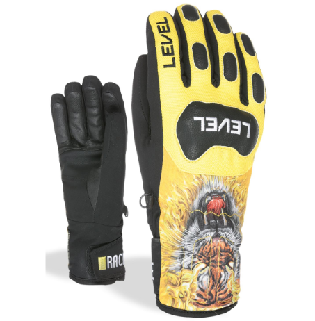 Level Glove Race JR, Goldenrod, 7