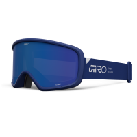 Giro Stomp Flash Goggle, blue wordmark grey cobalt S3