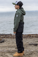 rukka Tiam Kinder Regenhose, black, 140