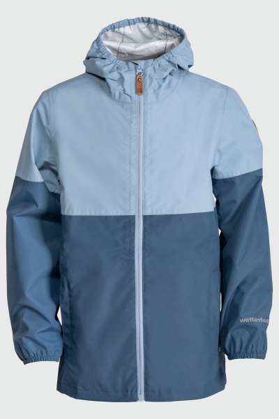 Rukka Travellight Kinder Regenjacke, 0728, faded denim, 1