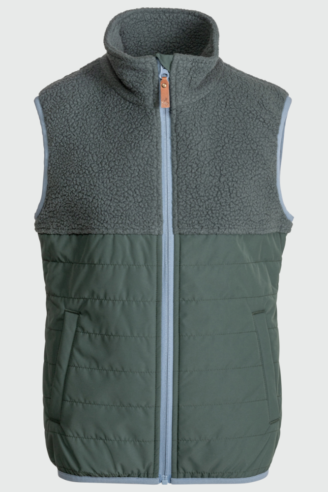 Rukka Aisa Kinder Thermo Gilet, 0675, darkest spruce, 128