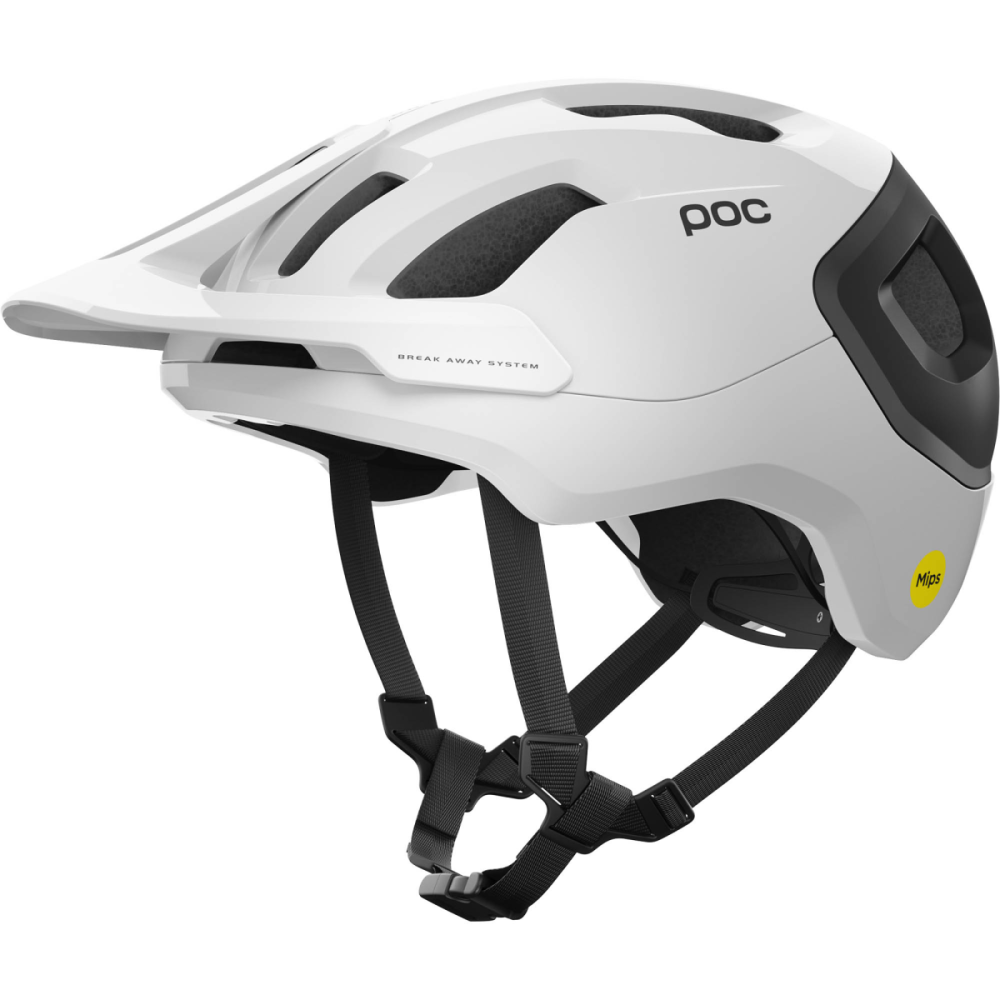 POC Axion Race MIPS, Hydrogen White/Uranium Black Matt, L