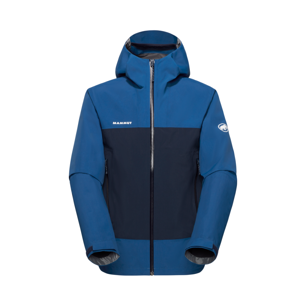 Mammut Crag HS Hooded Jacket Men, tschiel-marine, XXL