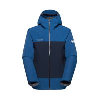 Mammut Crag HS Hooded Jacket Men, tschiel-marine, XXL