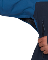 Mammut Crag HS Hooded Jacket Men, tschiel-marine, XXL