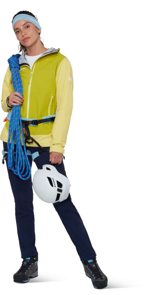 Mammut Crag HS Hooded Jacket Women, holunder-acacia