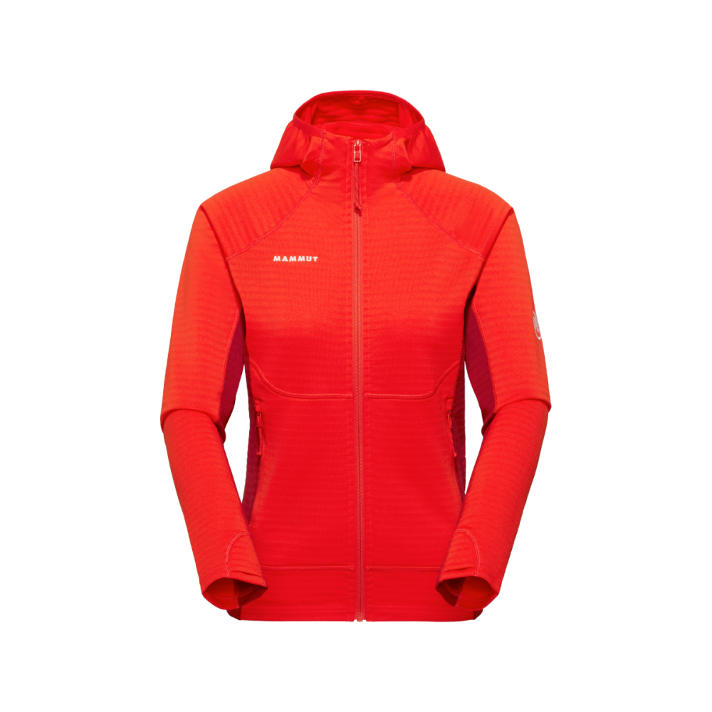 Mammut Taiss ML Hooded Jacket Women, red-dark red