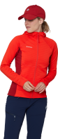 Mammut Taiss ML Hooded Jacket Women, red-dark red
