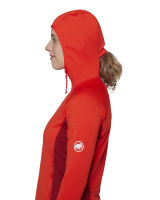 Mammut Taiss ML Hooded Jacket Women, red-dark red