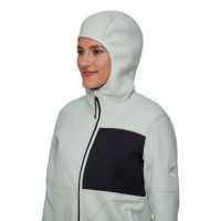 Mammut Tamaro ML Hooded Jacket Women, silver sage-black, XS