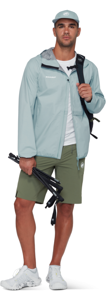 Mammut Ducan Light HS Hooded Jacket Men, nebla, L