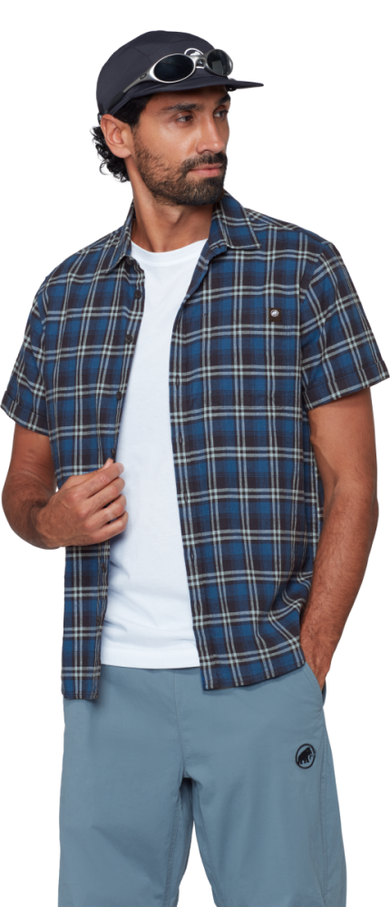 Mammut Trovat Summer Shirt Men, marine-tschiel, XL