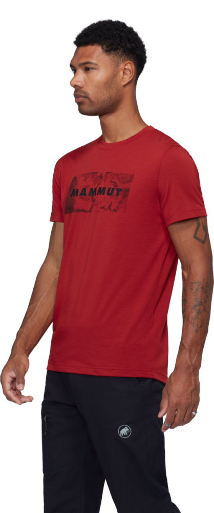 Mammut Trovat T-Shirt Men Logo, dark red
