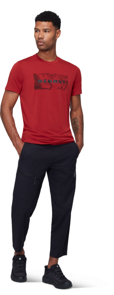 Mammut Trovat T-Shirt Men Logo, dark red