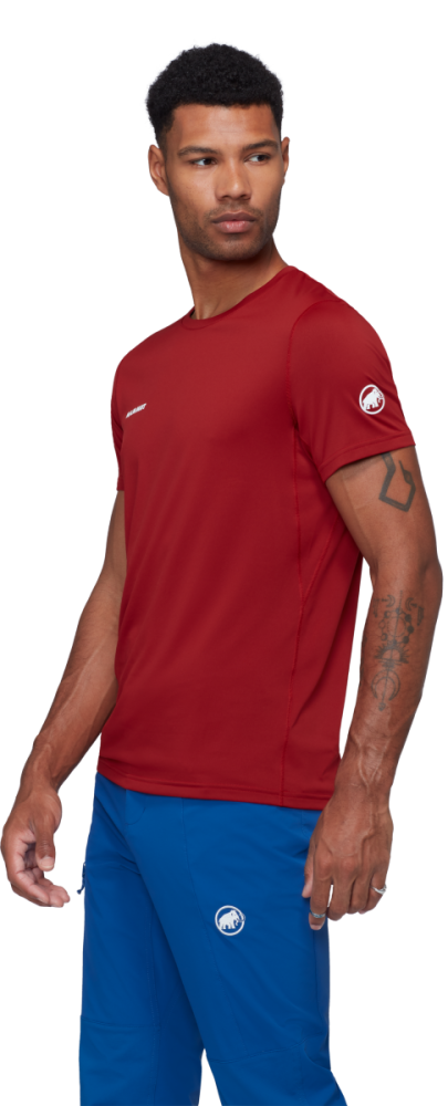 Mammut Selun FL T-Shirt Men, dark red, L