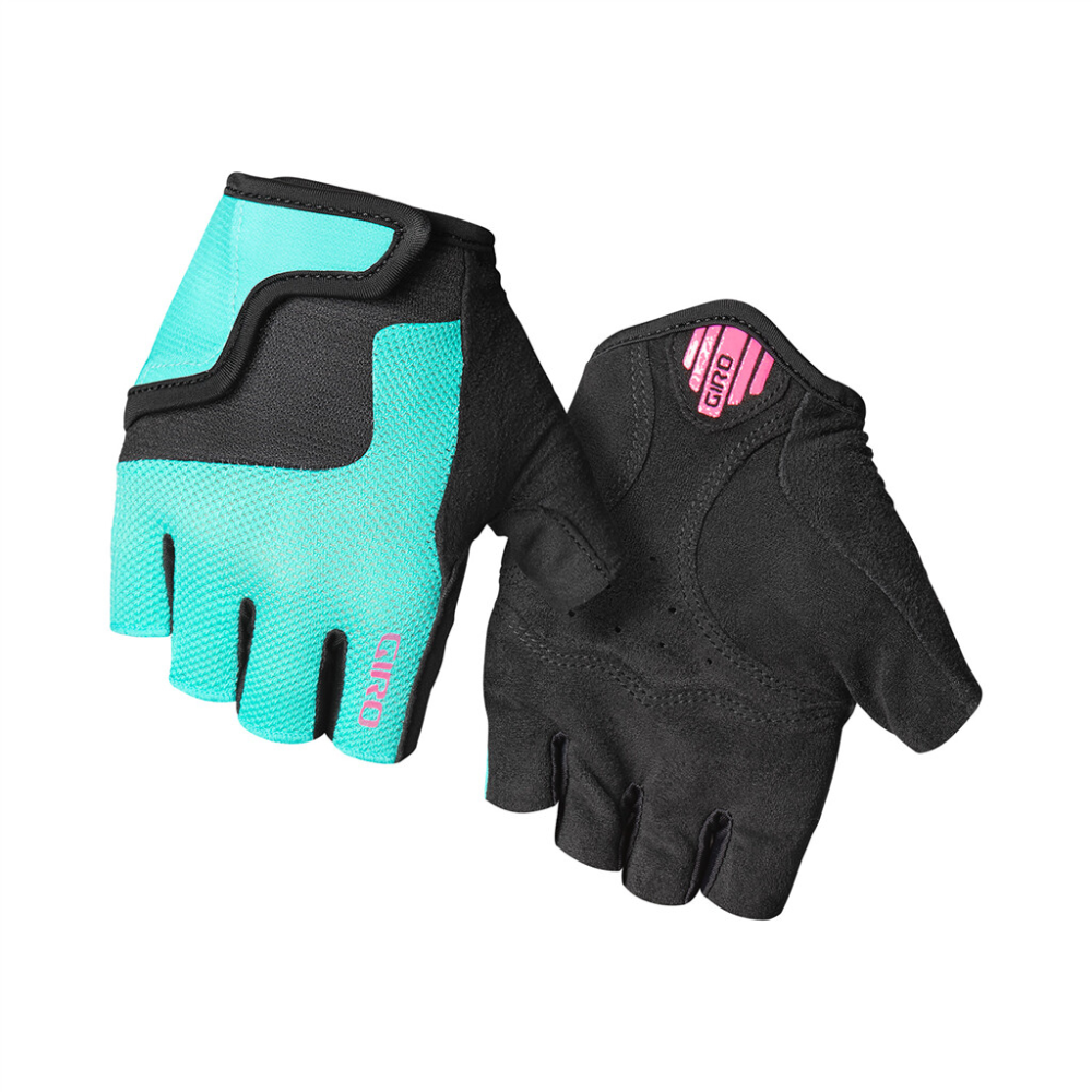 Giro Bravo Junior II Glove, screaming teal/neon pink, S
