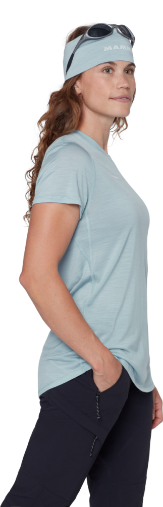 Mammut Tree Wool FL T-Shirt Women, nebla, S