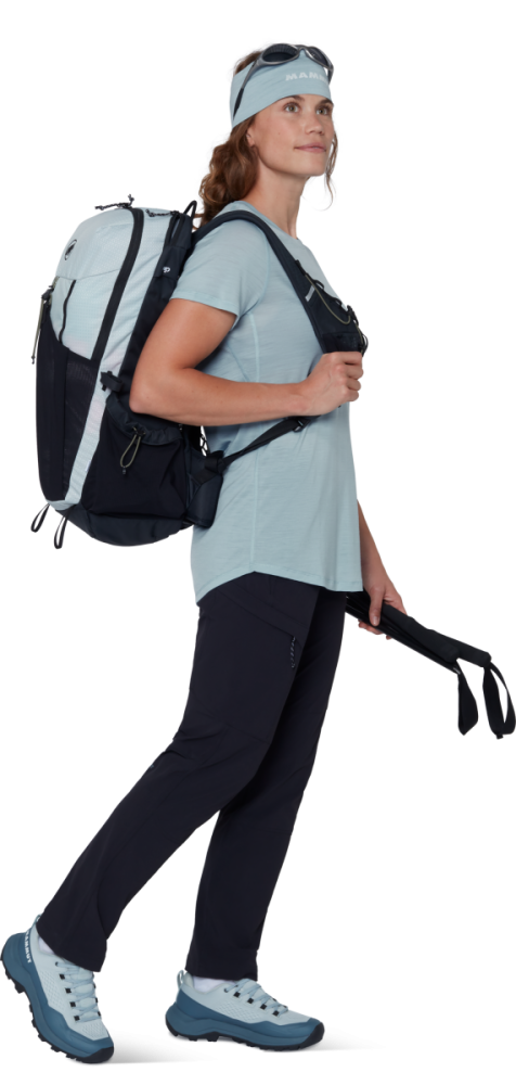 Mammut Tree Wool FL T-Shirt Women, nebla, S