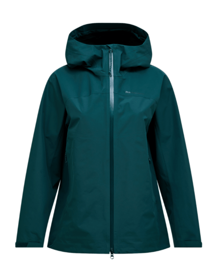 Peak Performance Treeline HIPE® 2.5L Shell Jacket Damen , PONDEROSA PINE