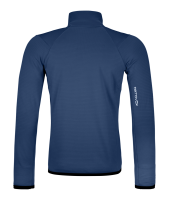 Ortovox FLEECE GRID JACKET M, blue nunatak, L