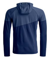 Ortovox FLEECE LIGHT GRID HOODY M, deep ocean, L