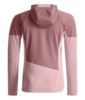 Ortovox Fleece Light Grid Hoody W, dawn rose, XL