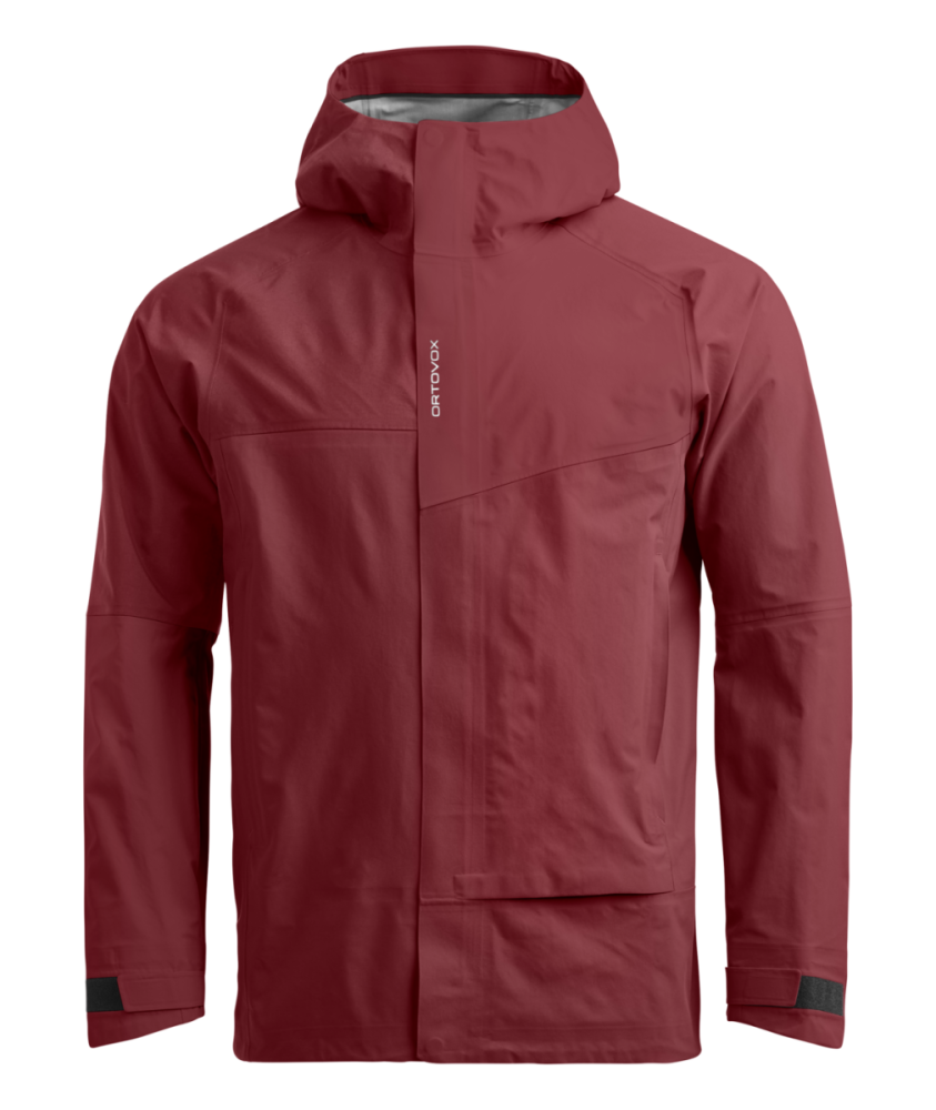 Ortovox Seceda 3l Jacket M,  red malbec, XL