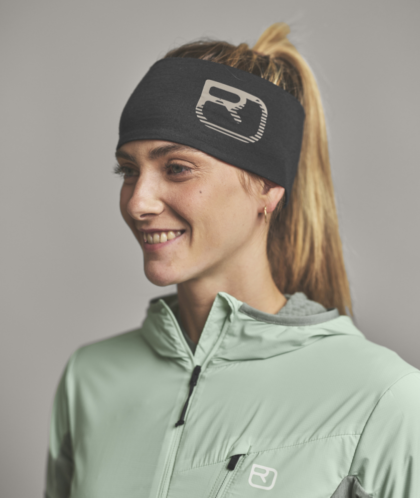Ortovox 120 COOL TEC LOGO HEADBAND, chestnut, unisex