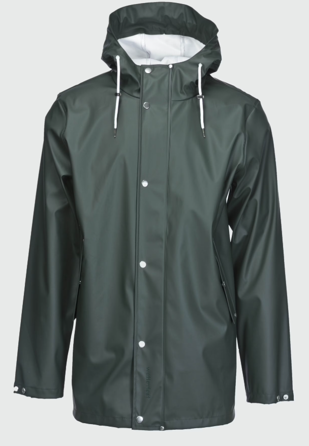 Rukka Vance Herren Regenjacke, darkest spruce, S