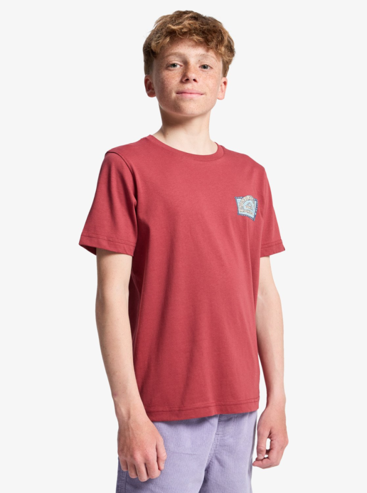 Quiksilver Heritage Ss, Burnt Russet, L/14