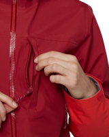 Mammut Alto Guide HS Hooded Jacket Women, dark red- red, XL