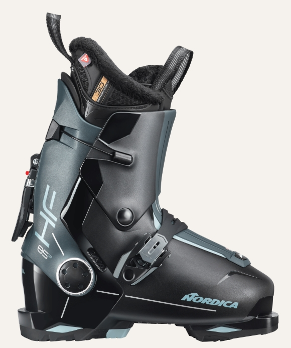 Nordica HF 85 W, SCHWARZ-GRUN-AQUAMARIN, 24.5