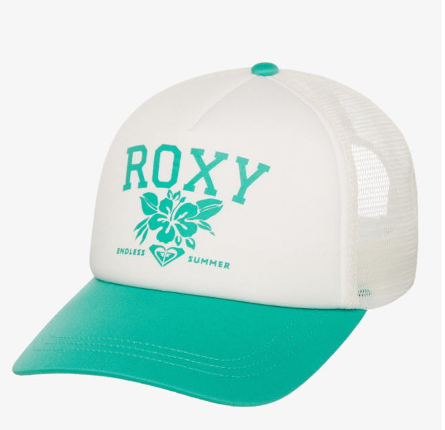 Roxy Gold Dust Girl Cap, Sea Green, 1sz
